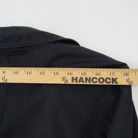 Fashion Bug Stretch Women's 2 Button w/Pockets Wide Cuff Black Blazer Size XL - Picture 6 of 12